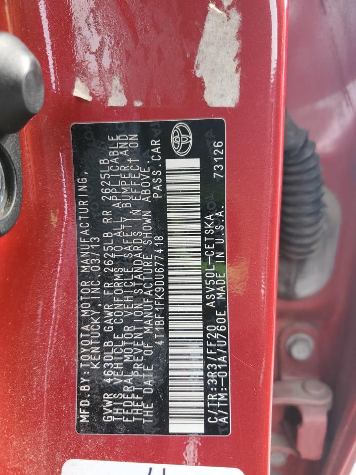 2013 Toyota Camry - Image 12