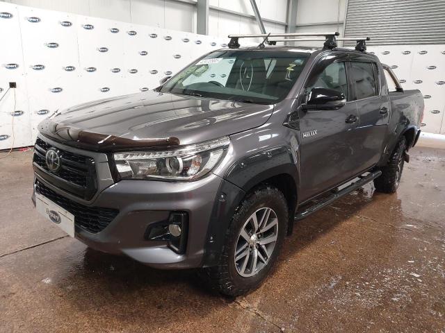 2019 TOYOTA HILUX INVI for sale at Copart NEWBURY