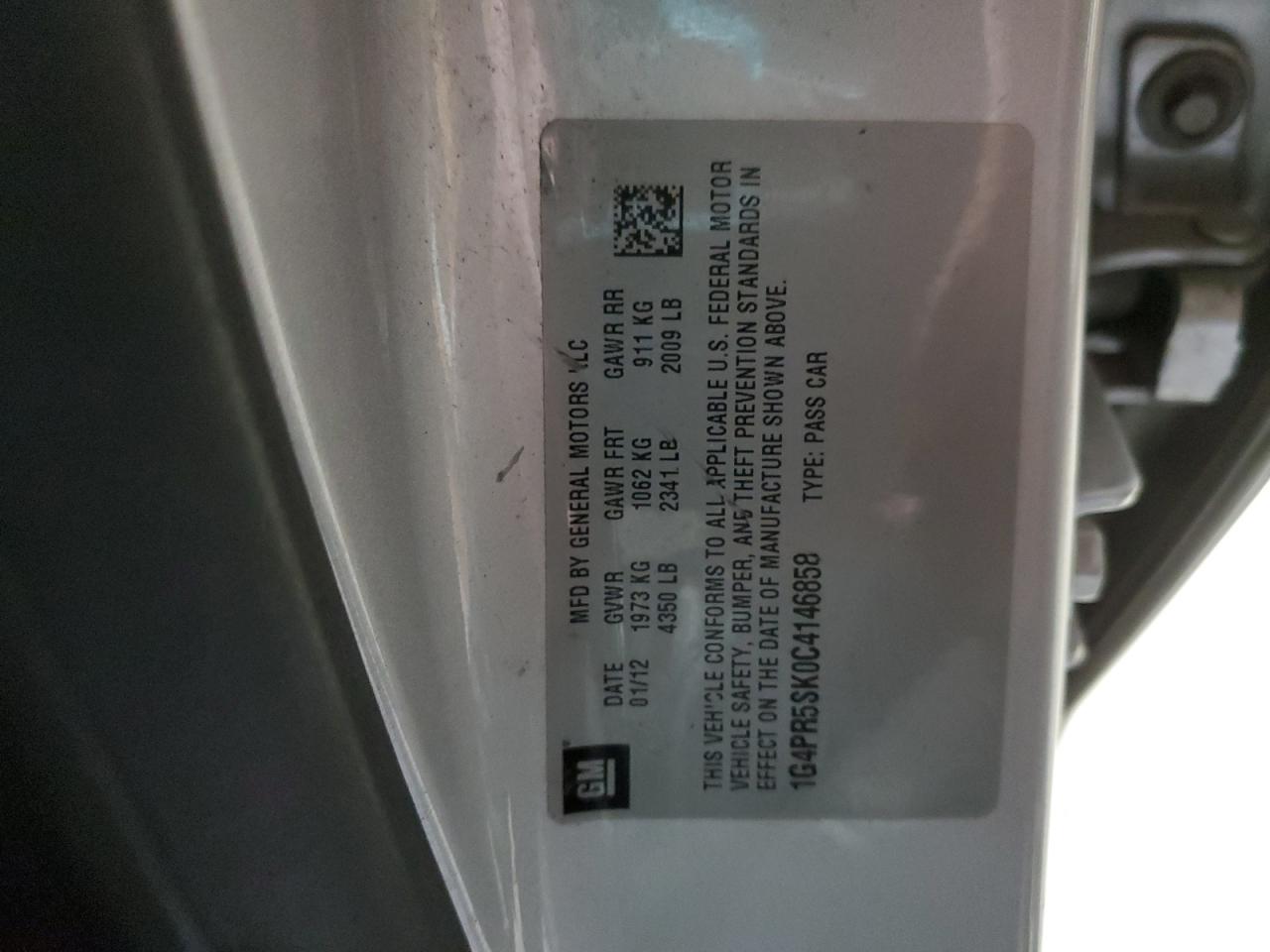 2012 Buick Verano - Image 12