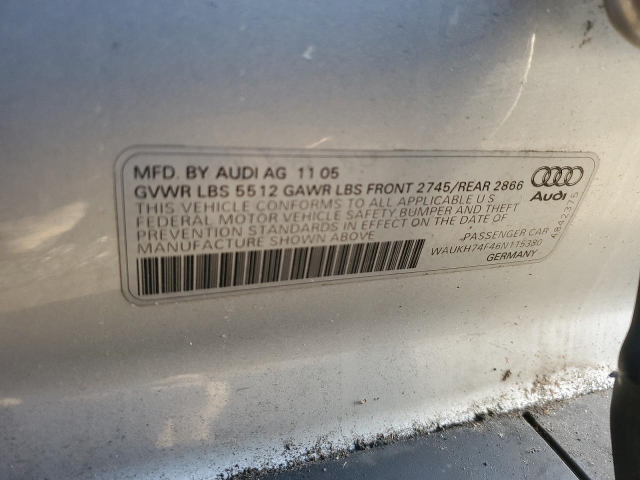 2006 Audi A6 - Image 12