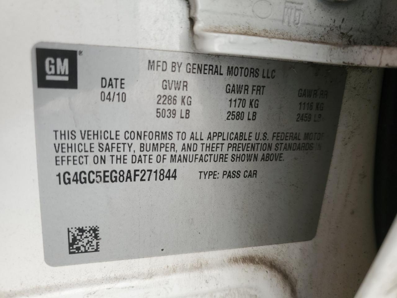 2010 Buick LaCrosse - Image 12
