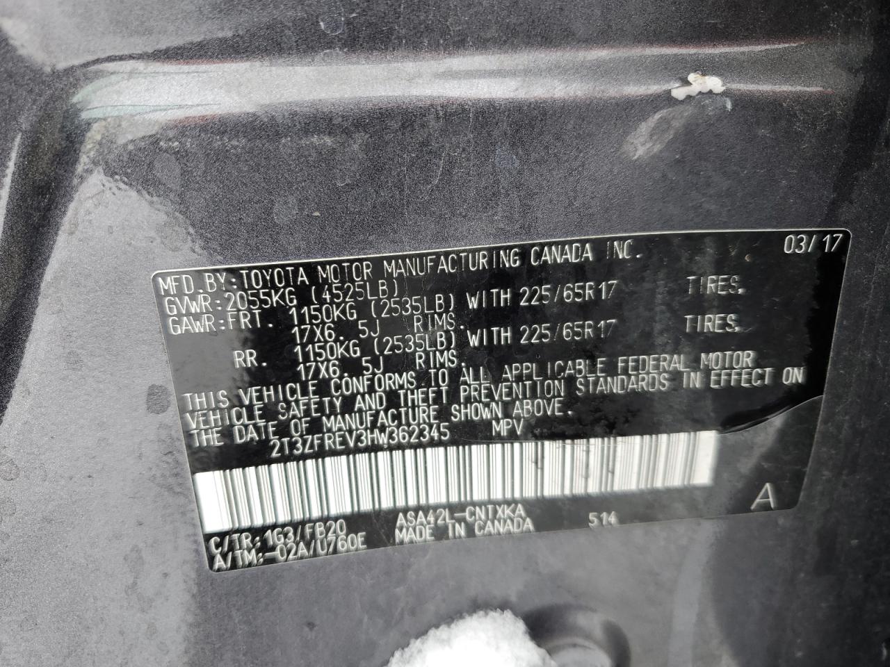 2017 Toyota RAV 4 - Image 13