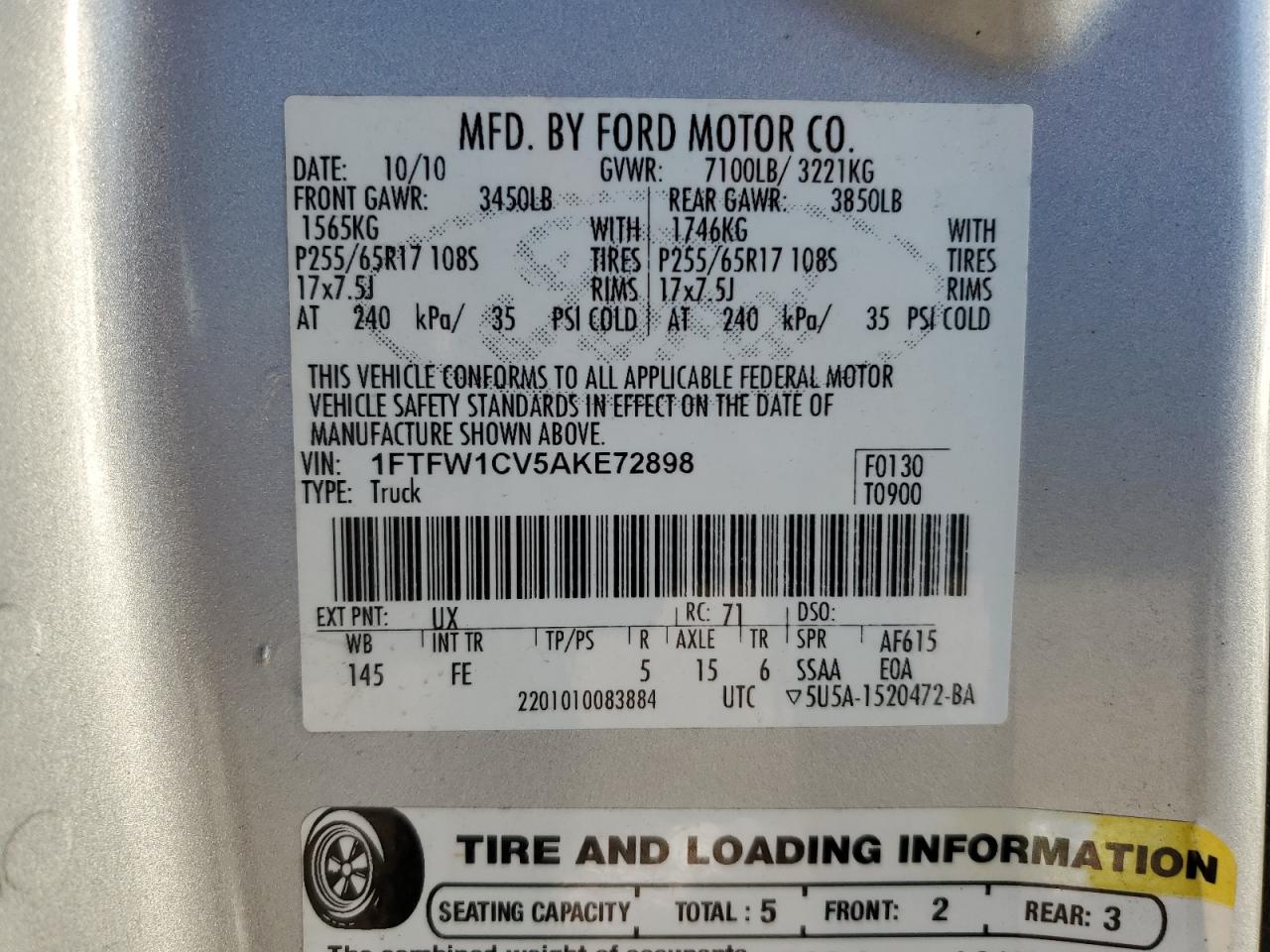 2010 Ford F-150 - Image 13
