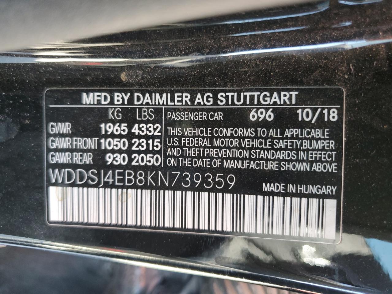 2019 Mercedes-Benz CLA-klasse - Image 12