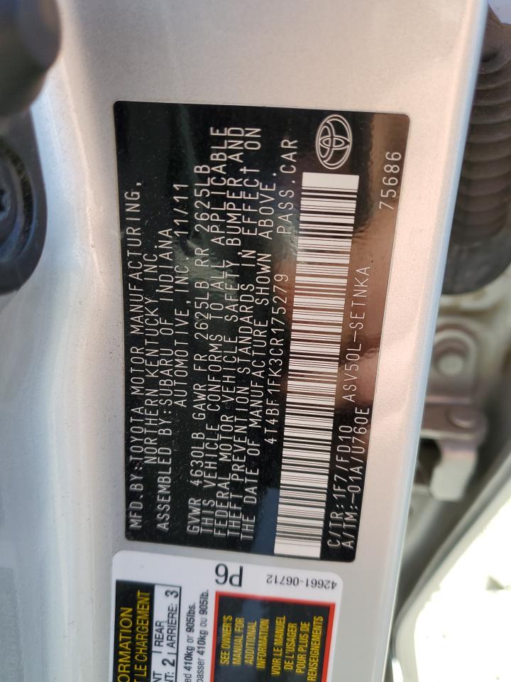 2012 Toyota Camry - Image 13