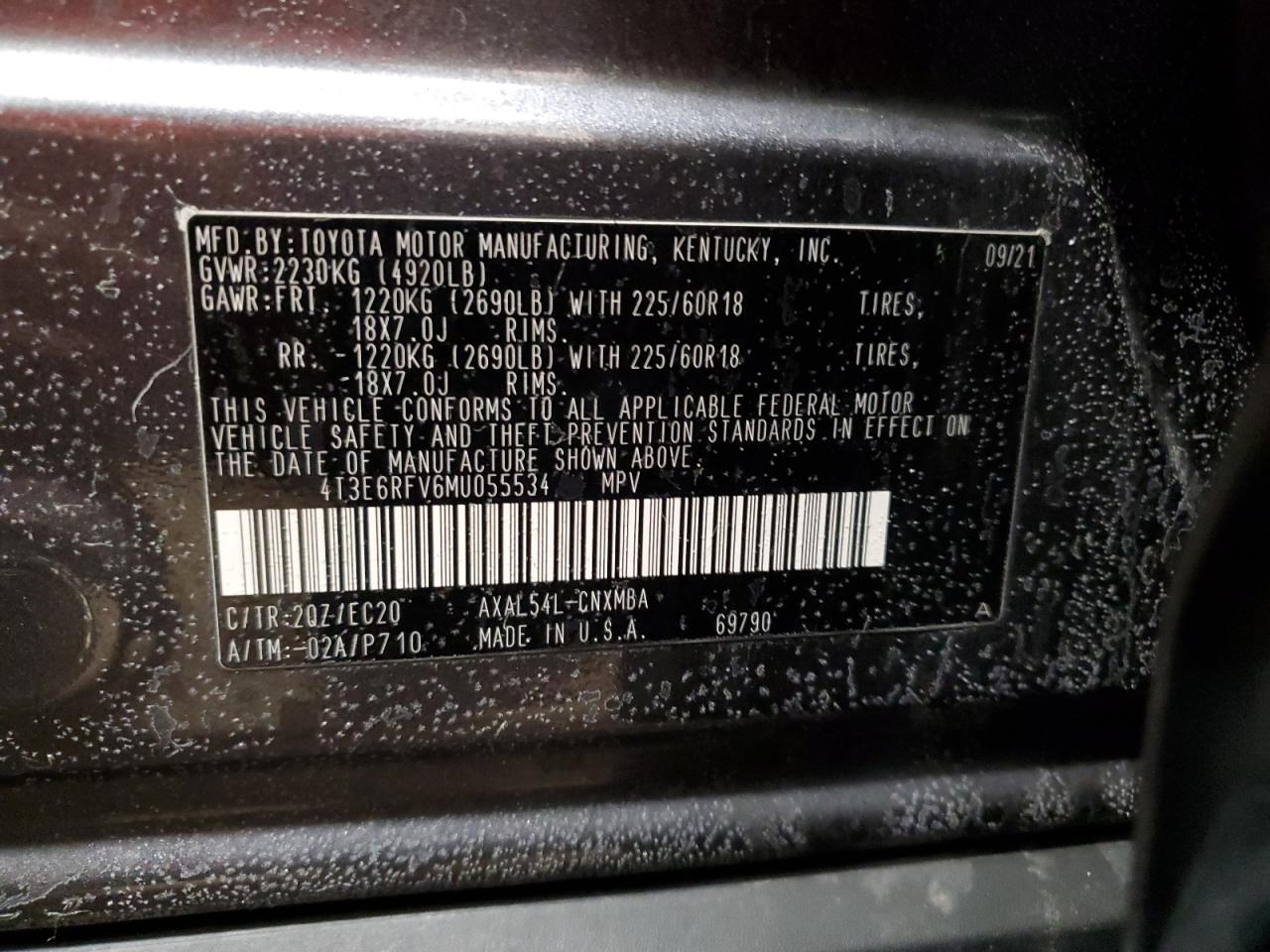 2021 Toyota RAV 4 - Image 13