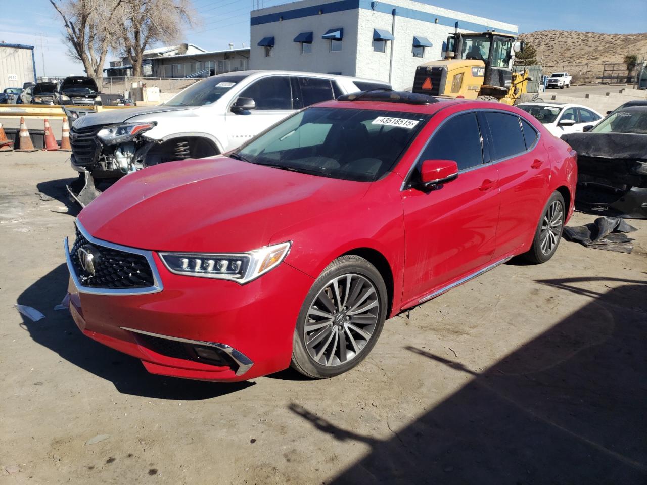 2018 Acura Tlx Advance იყიდება Albuquerque-ში, NM - Front End