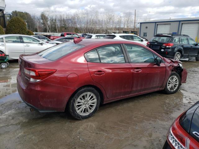 SUBARU IMPREZA 2018 Burgundy