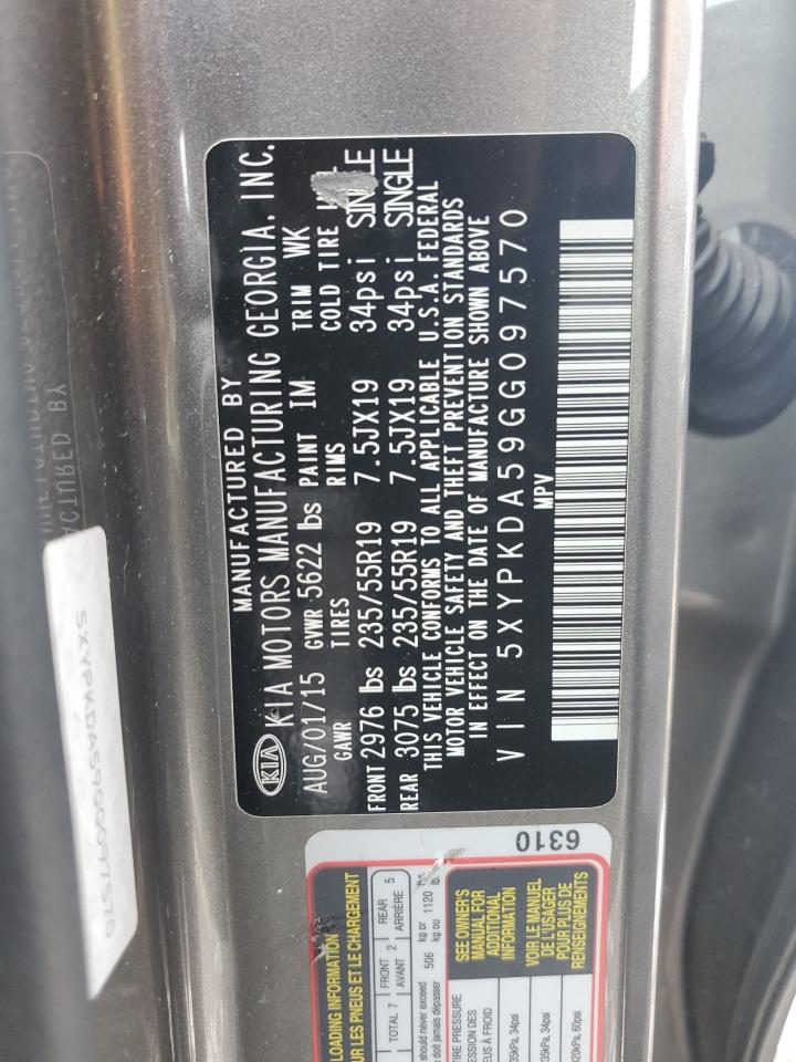 2016 Kia Sorento - Image 16