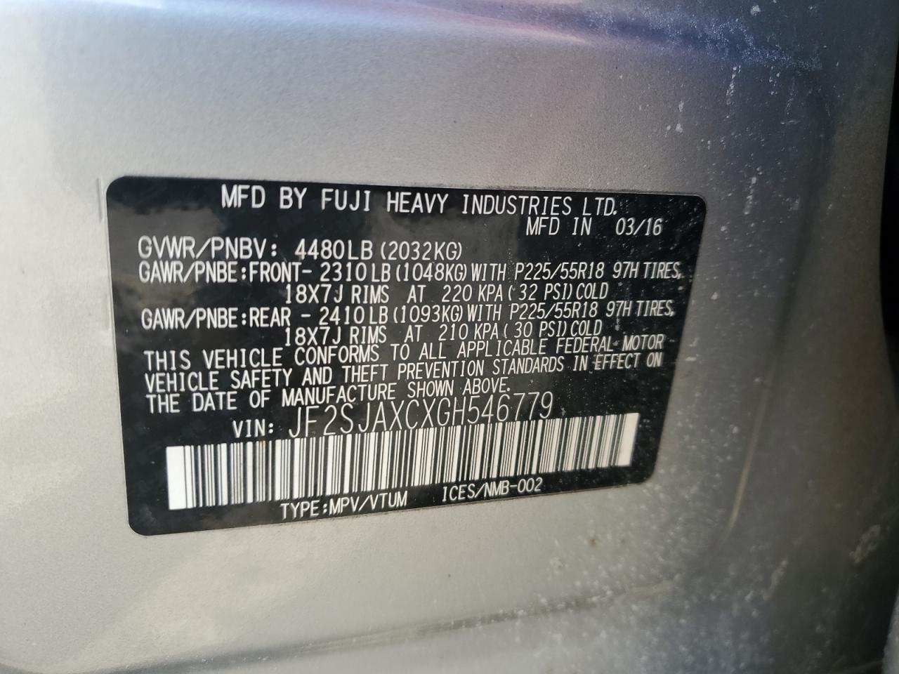 2016 Subaru Forester - Image 12