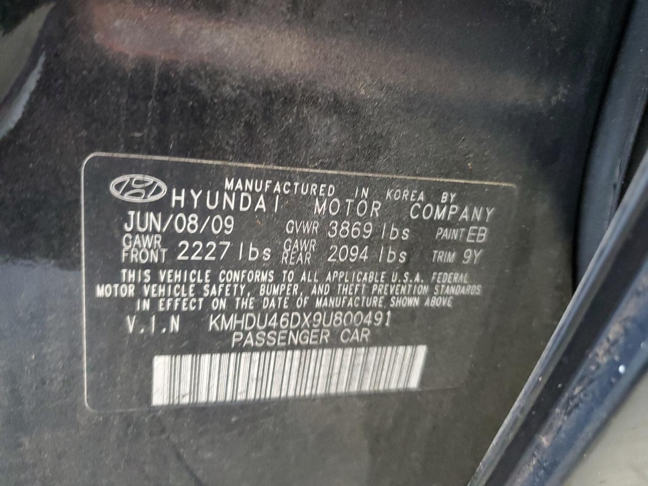 2009 Hyundai Elantra - Image 14