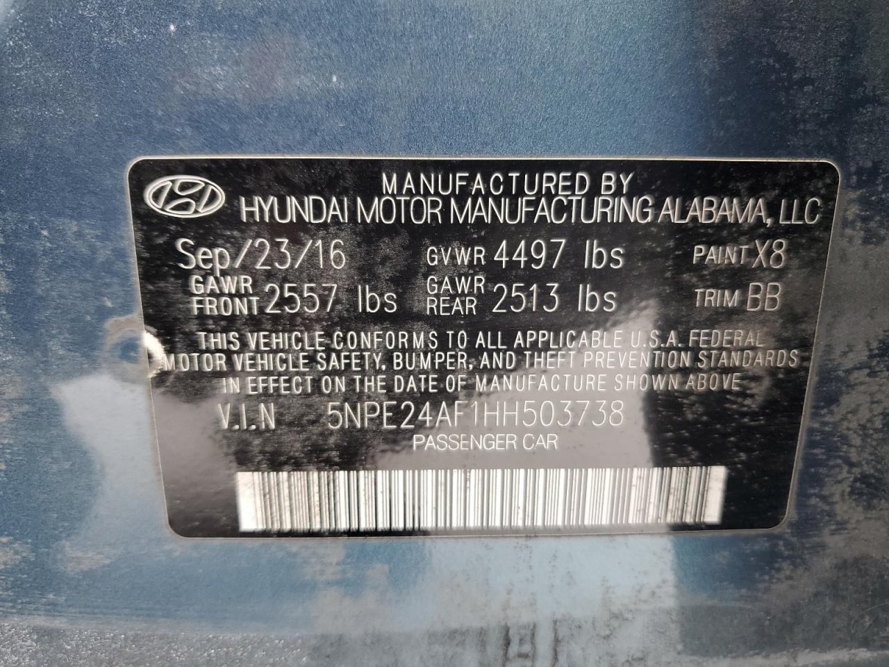 2017 Hyundai Sonata - Image 12