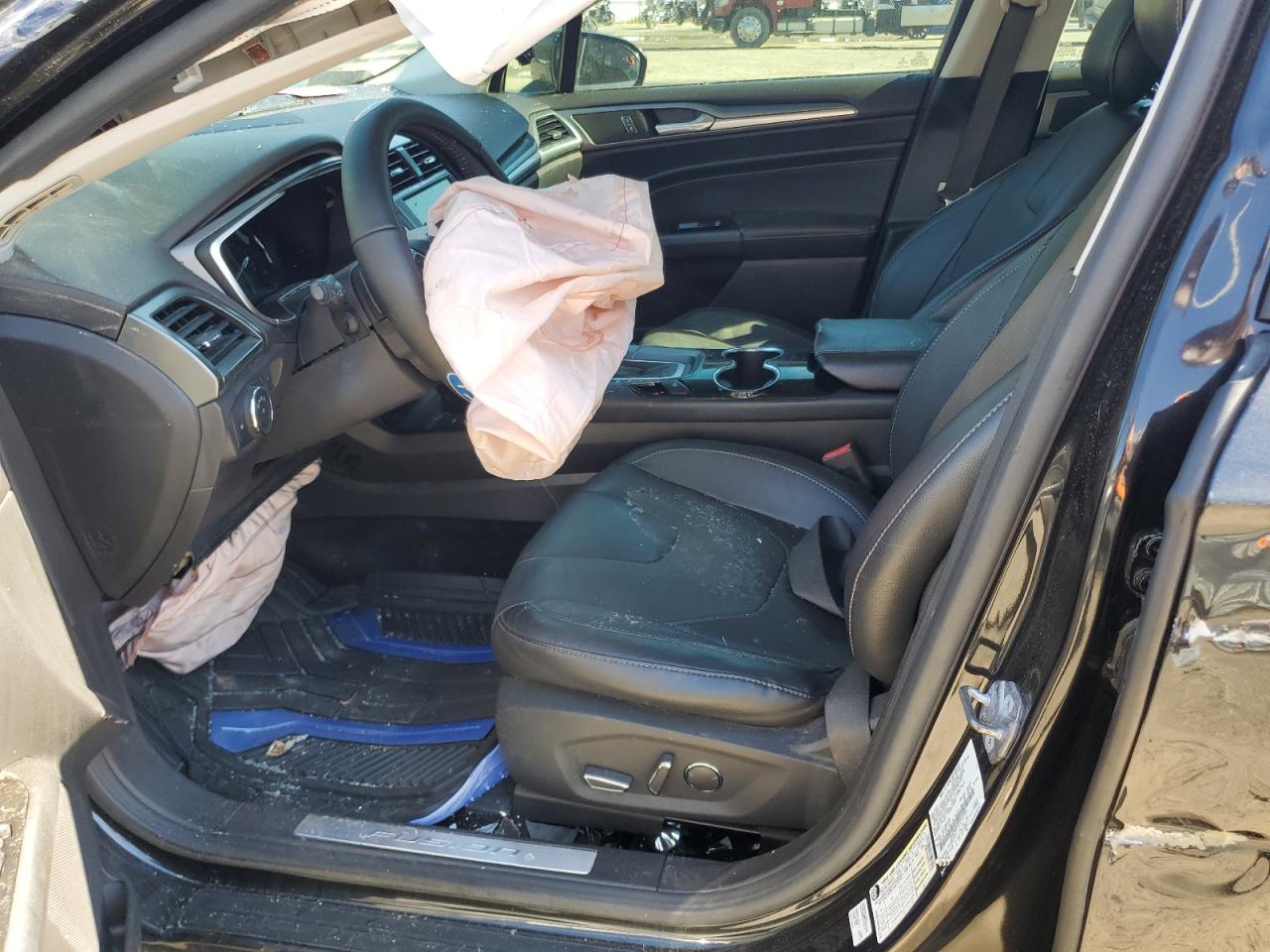 2015 Ford Fusion Titanium VIN: 3FA6P0K9XFR157342 Lot: 49381655