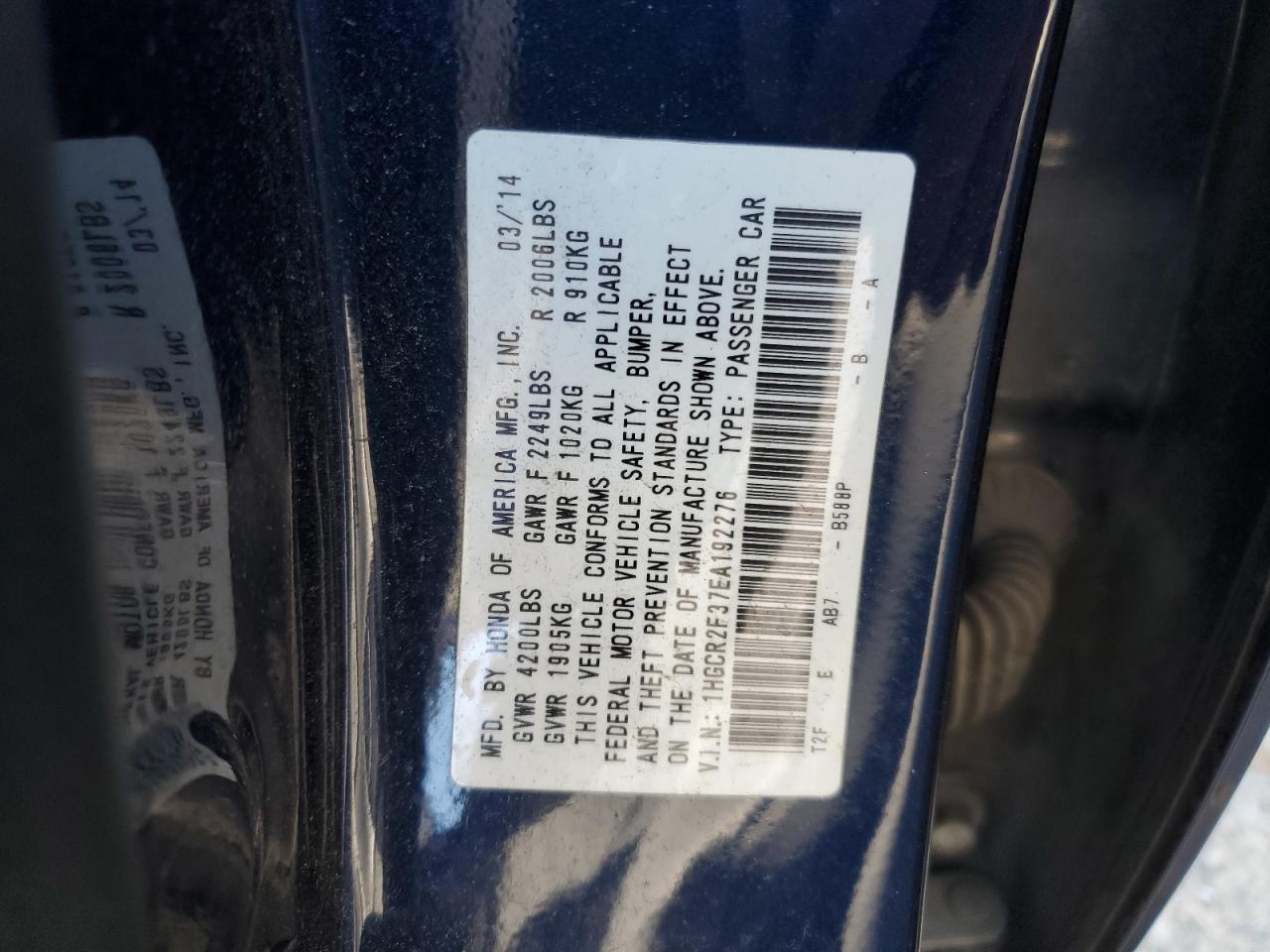 2014 Honda Accord - Image 12