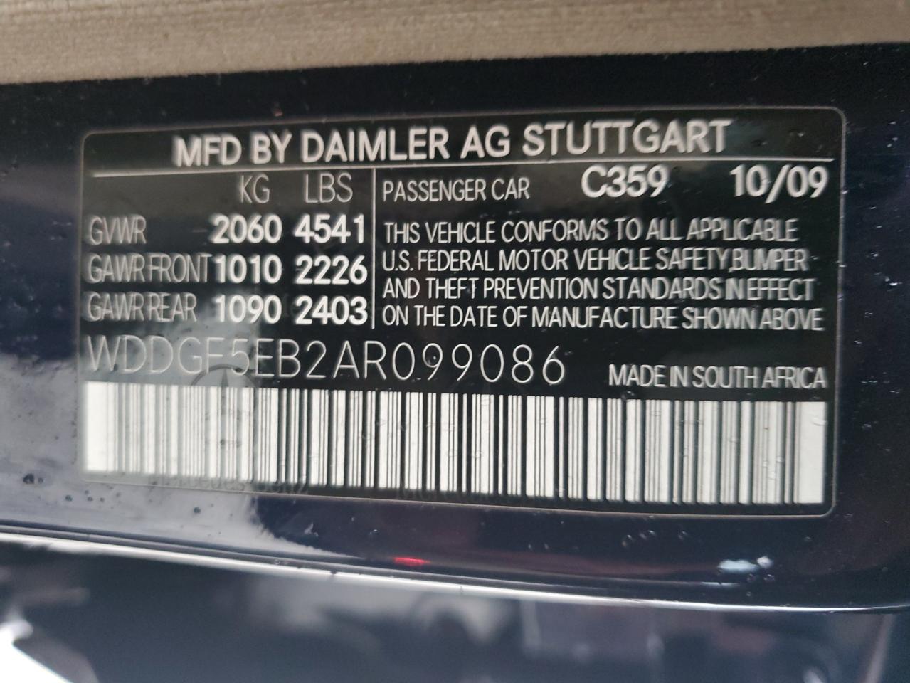 2010 Mercedes-Benz C-klasse - Image 14