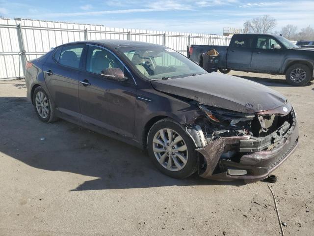 Седани KIA OPTIMA 2015 Бургунді