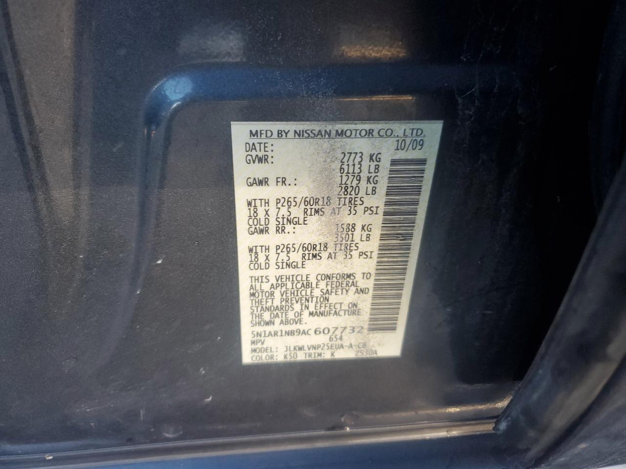 2010 Nissan Pathfinder - Image 15