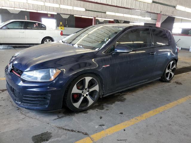  VOLKSWAGEN GTI 2016 Синій
