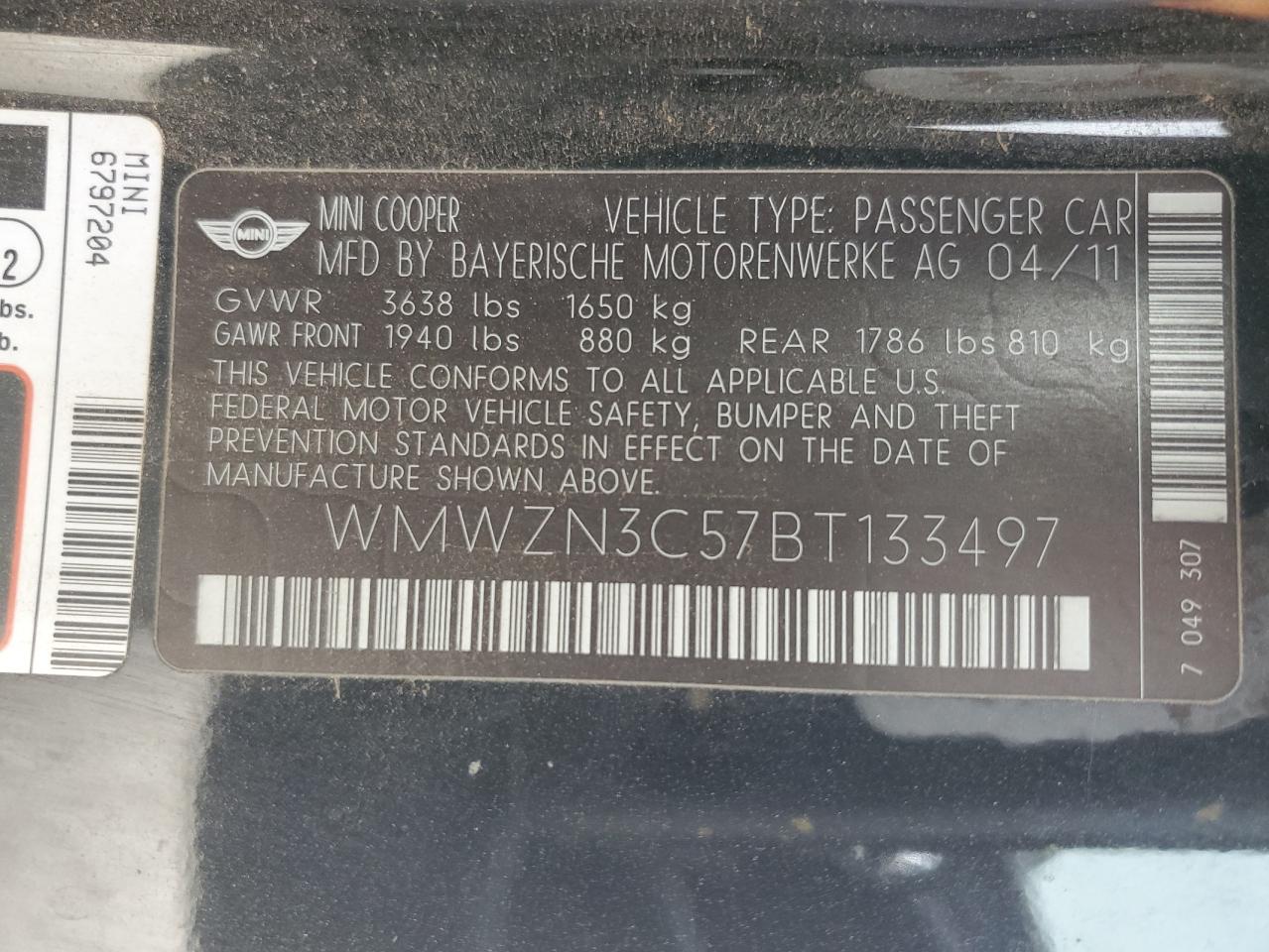 2011 MINI Cooper - Image 12