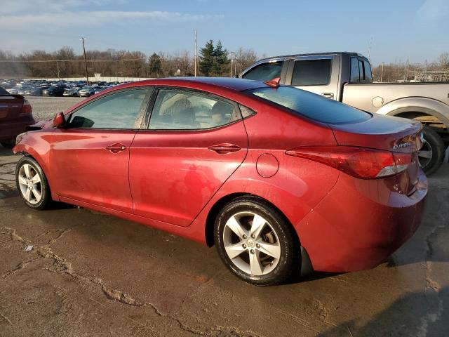  HYUNDAI ELANTRA 2013 Бургунді
