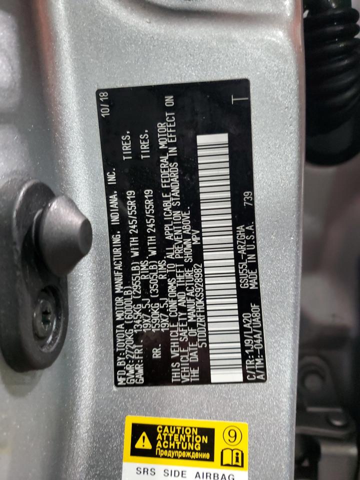 2019 Toyota Highlander - Image 15