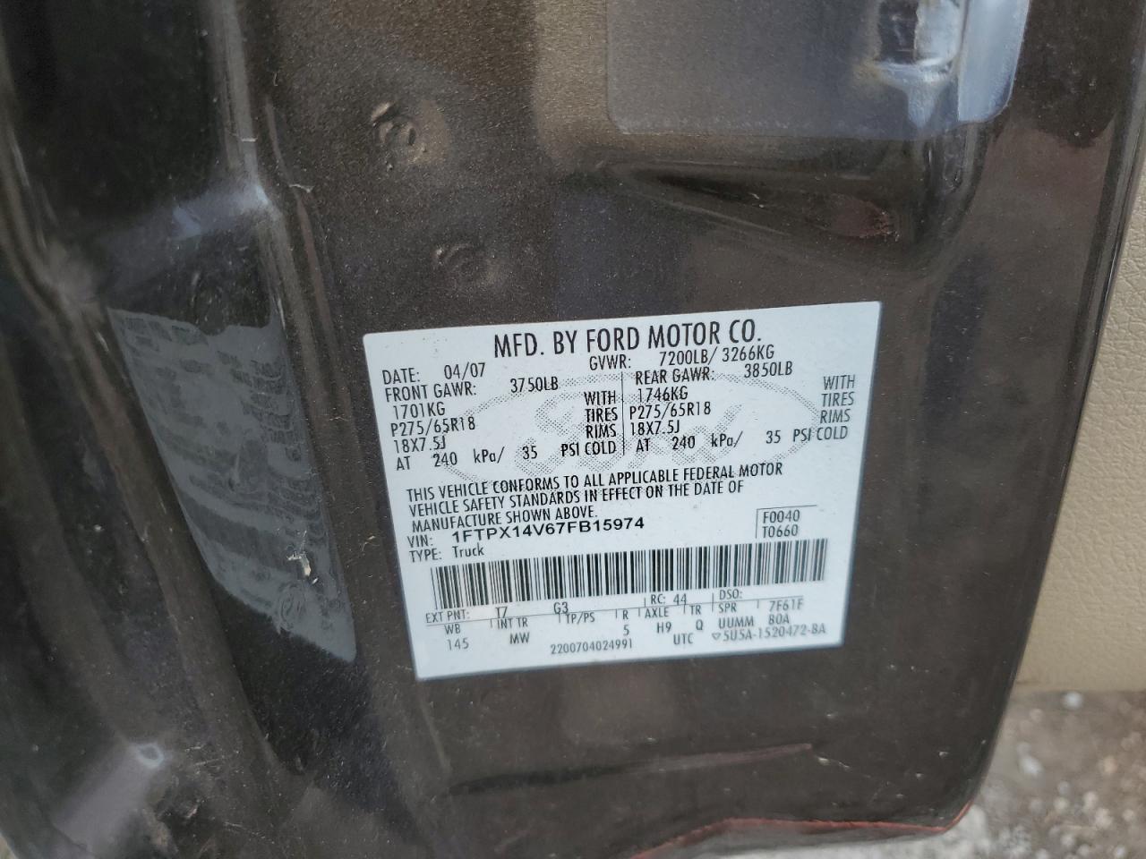 2007 Ford F-150 - Image 14