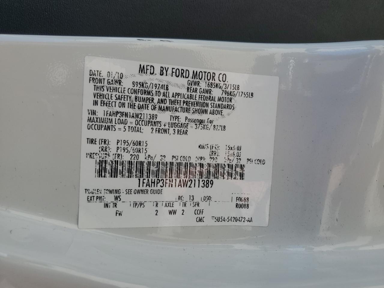 2010 Ford Focus - Image 13