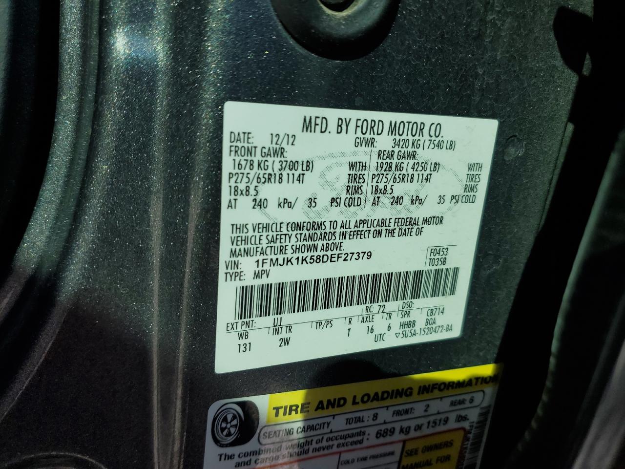 2013 Ford Expedition - Image 13