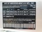 2014 Mercedes-Benz Ml 350 en Venta en North Las Vegas, NV - Front End