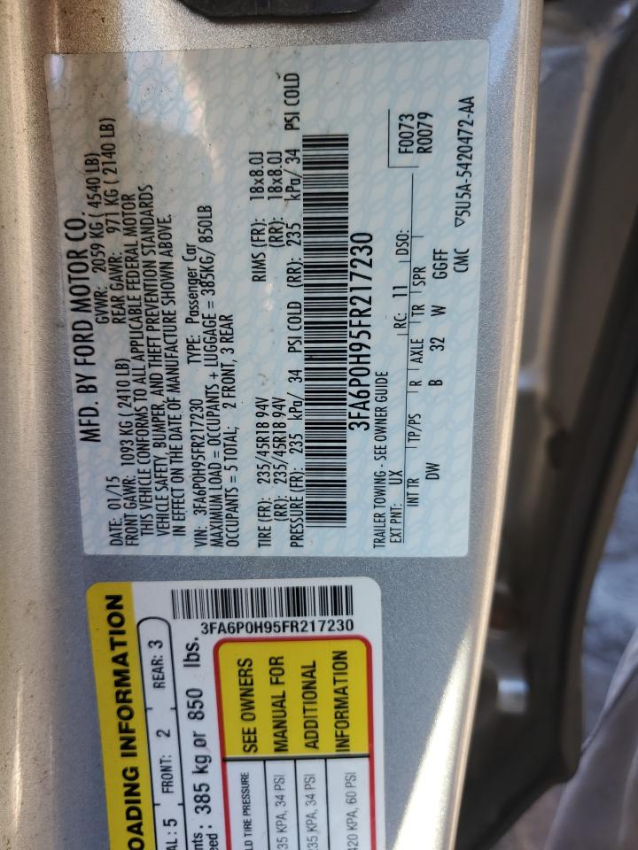 2015 Ford Fusion - Image 12
