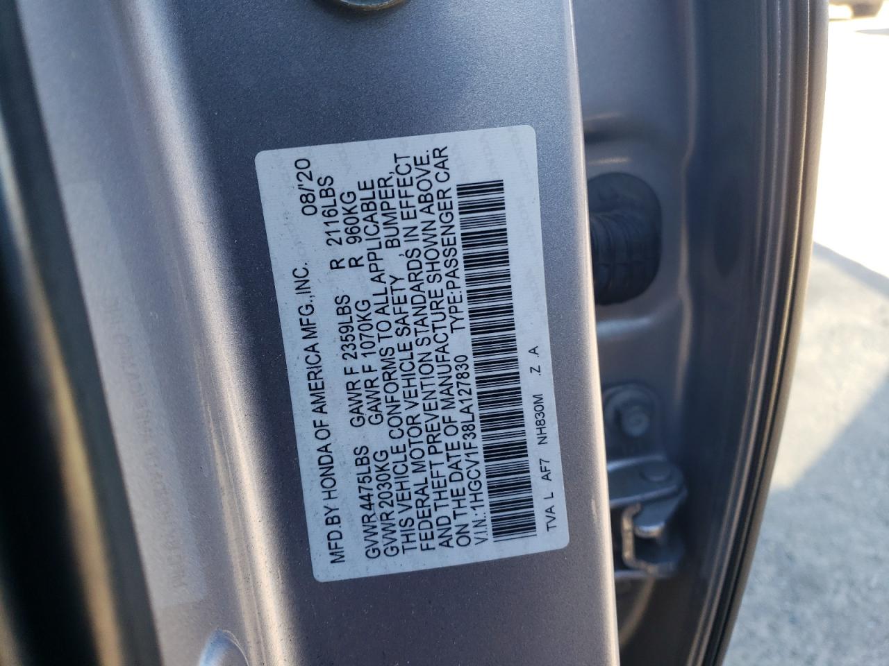 2020 Honda Accord - Image 14