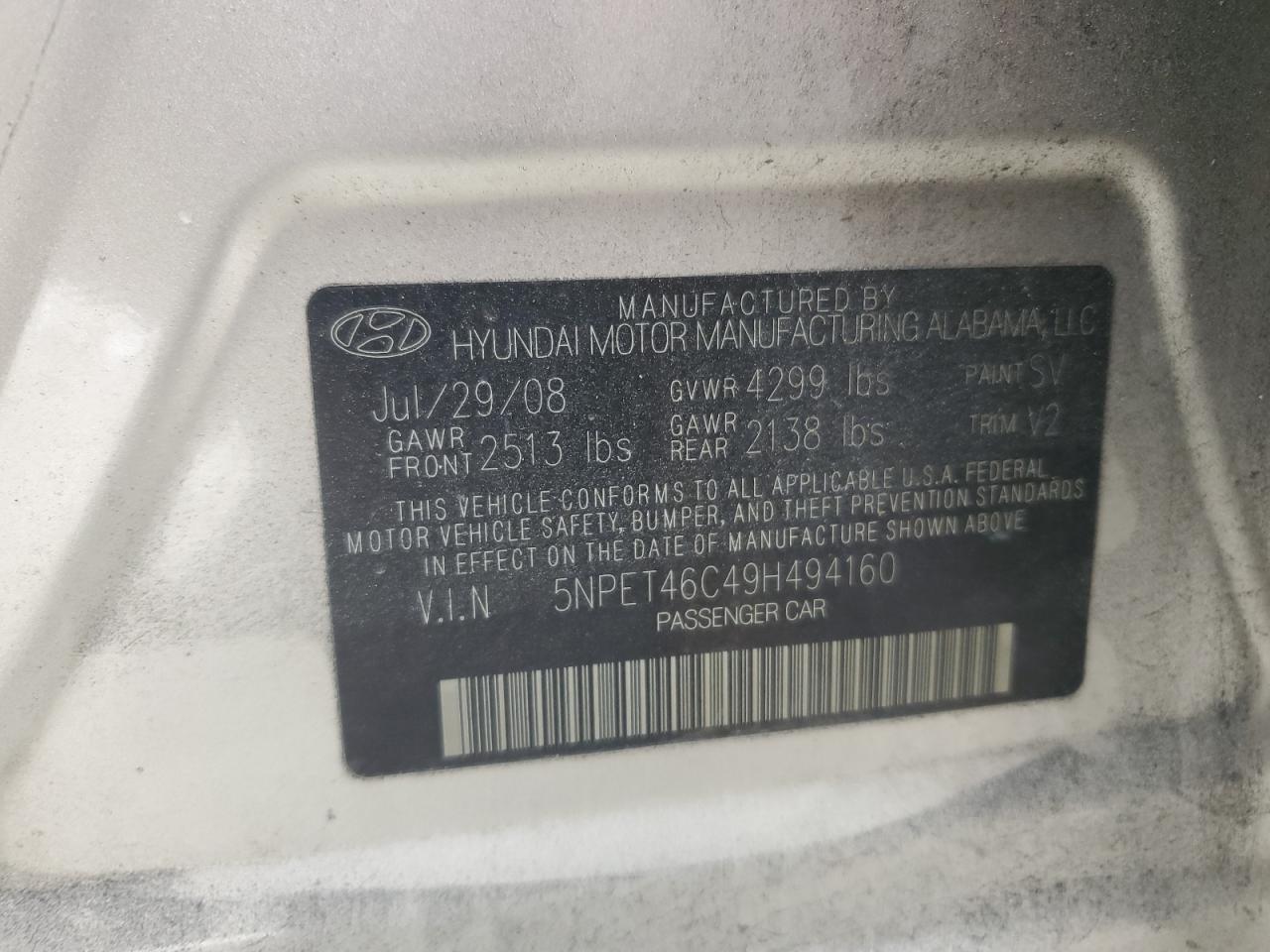 2009 Hyundai Sonata - Image 14