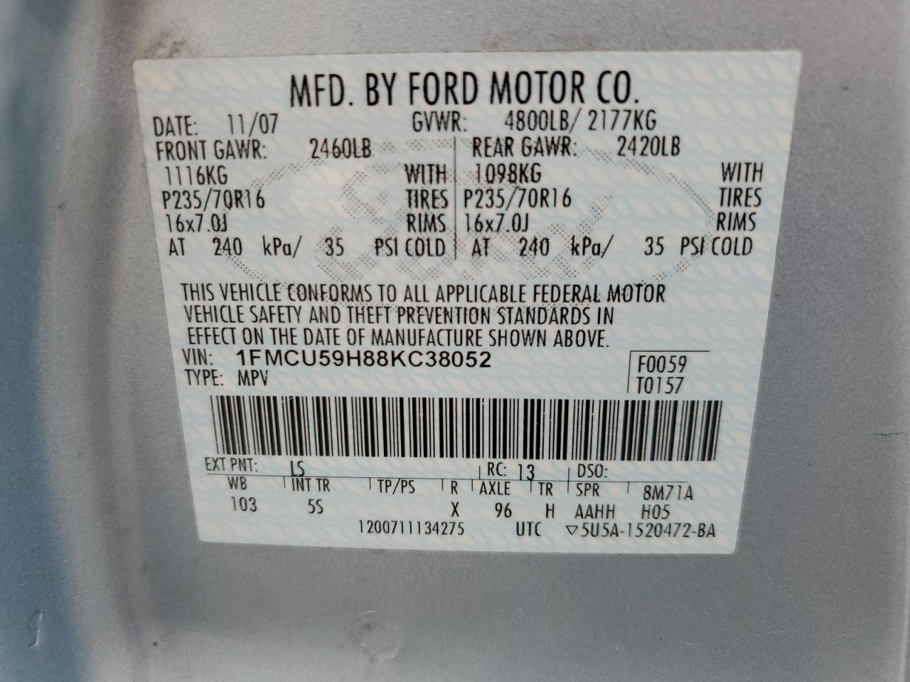 2008 Ford Escape - Image 15