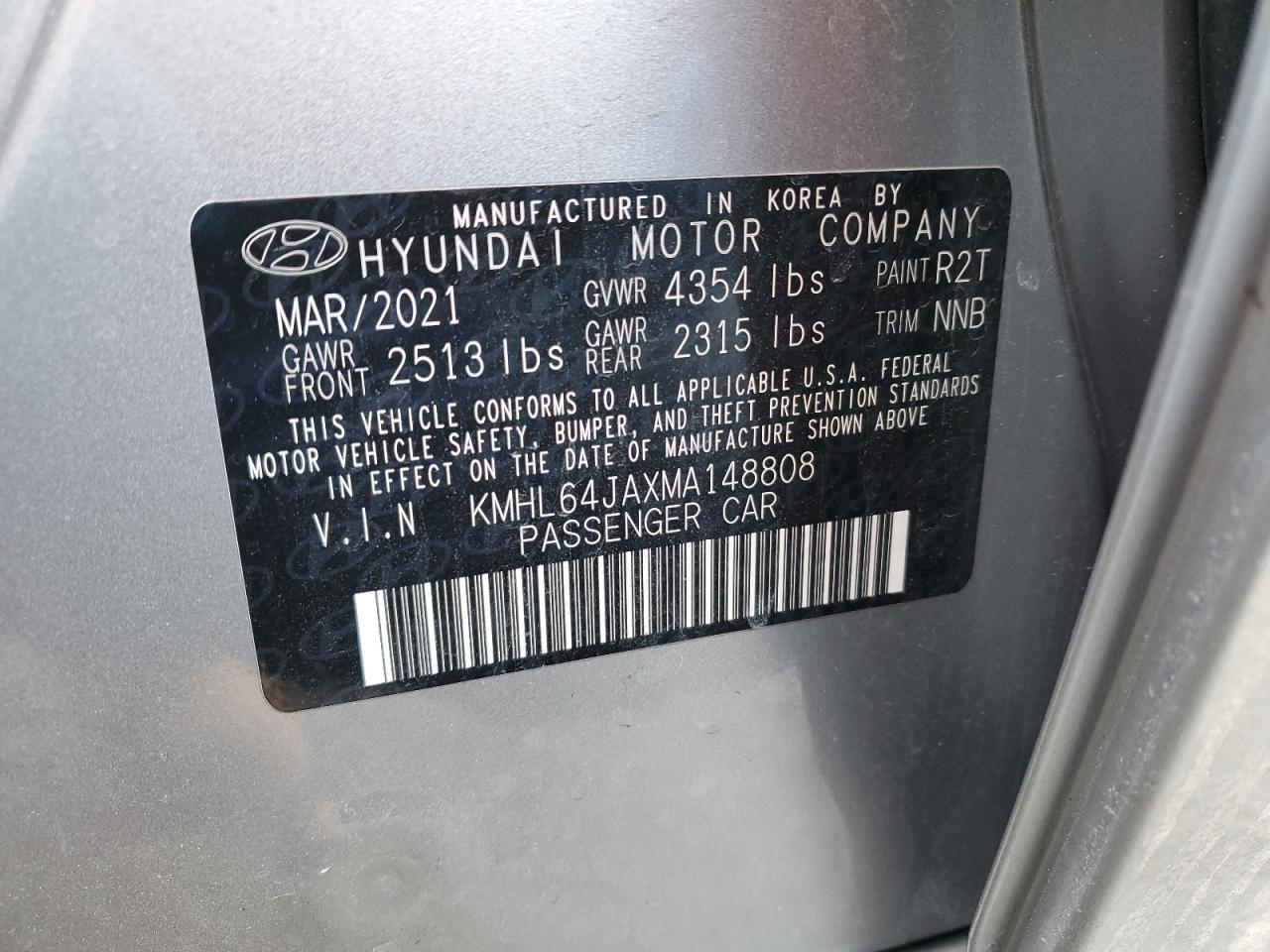 2021 Hyundai Sonata - Image 12