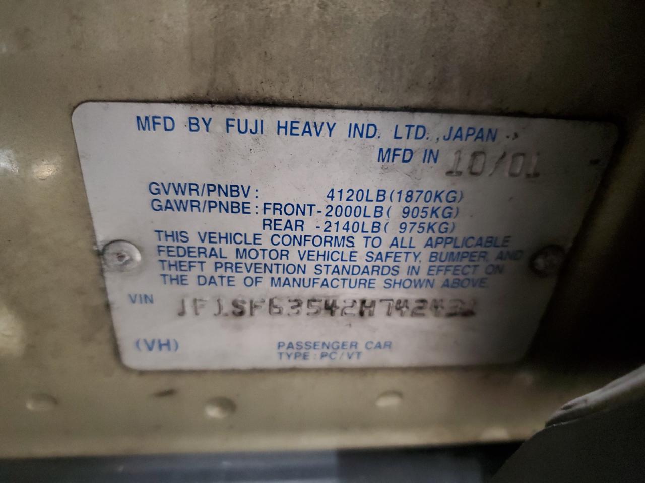 2002 Subaru Forester - Image 12
