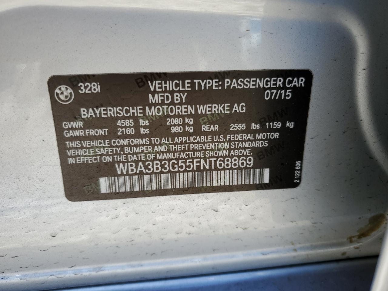 2015 BMW 3er - Image 12
