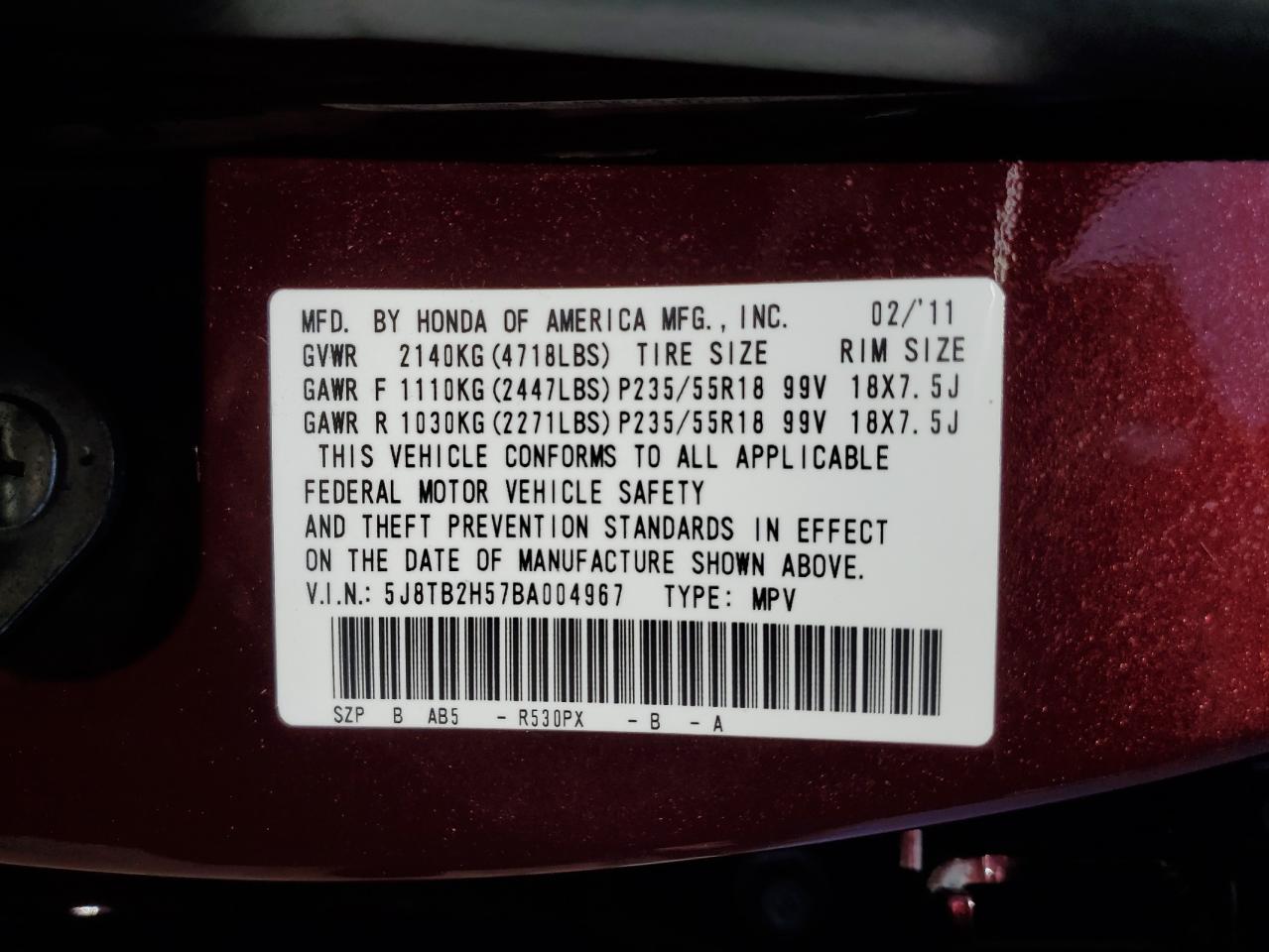 2011 Acura RDX - Image 12
