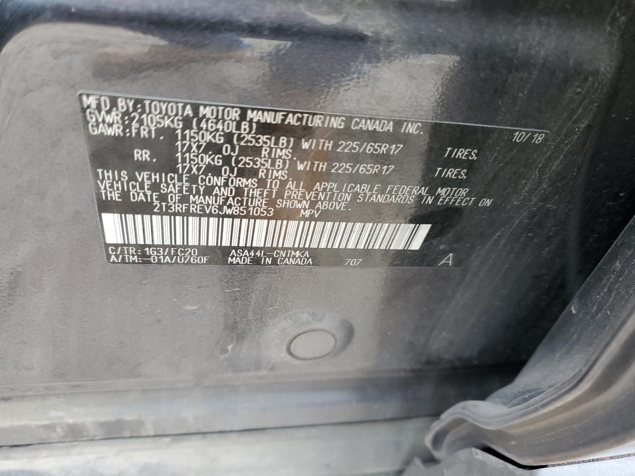 2018 Toyota RAV 4 - Image 13