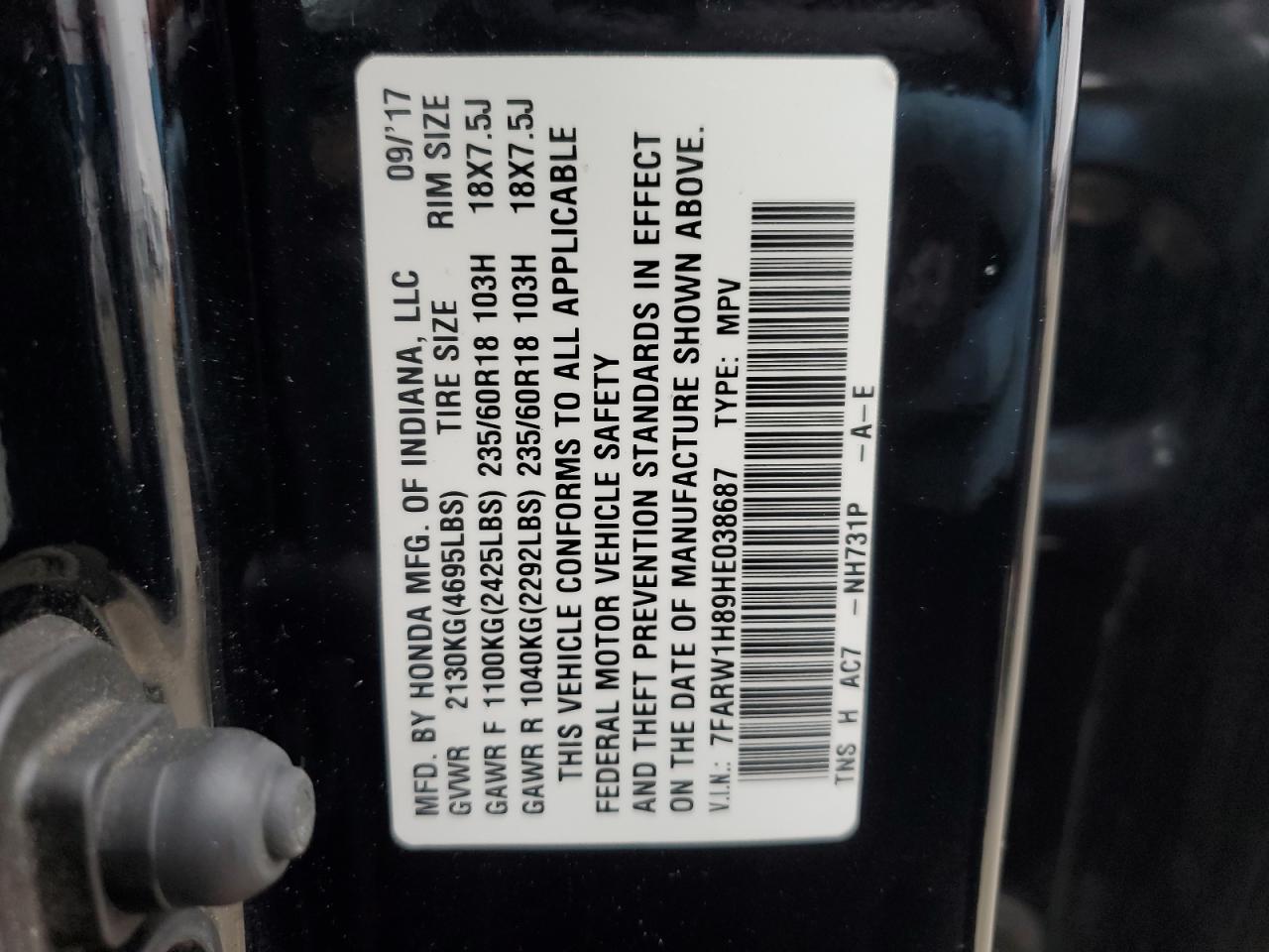 2017 Honda CR-V - Image 13