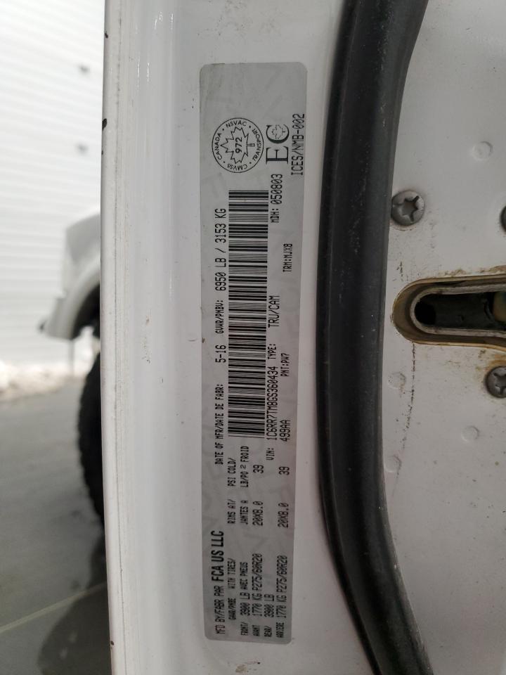 2016 Ram 1500 Slt VIN: 1C6RR7TM8GS360434 Lot: 44053175