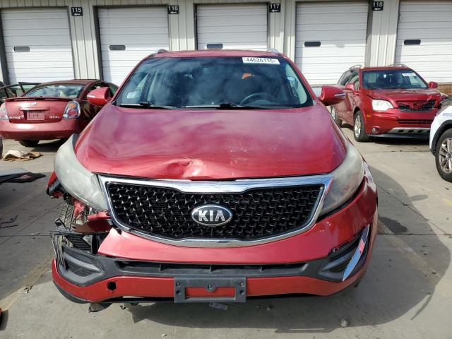 Parquets KIA SPORTAGE 2015 Czerwony