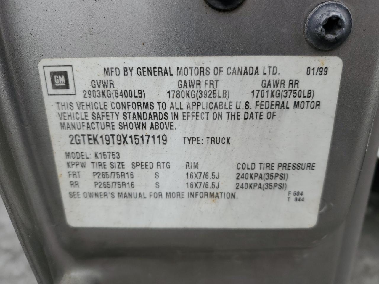 1999 GMC Sierra - Image 12