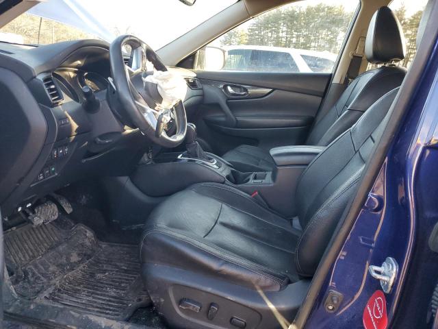  NISSAN ROGUE 2017 Синий