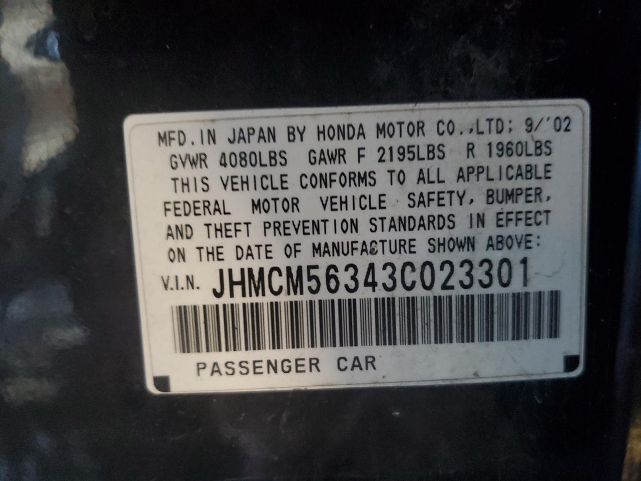 2003 Honda Accord - Image 12