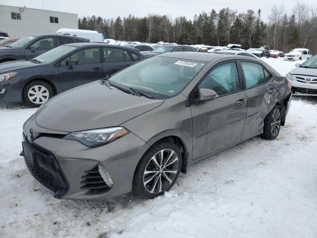2017 TOYOTA COROLLA L for sale at Copart ON - COOKSTOWN