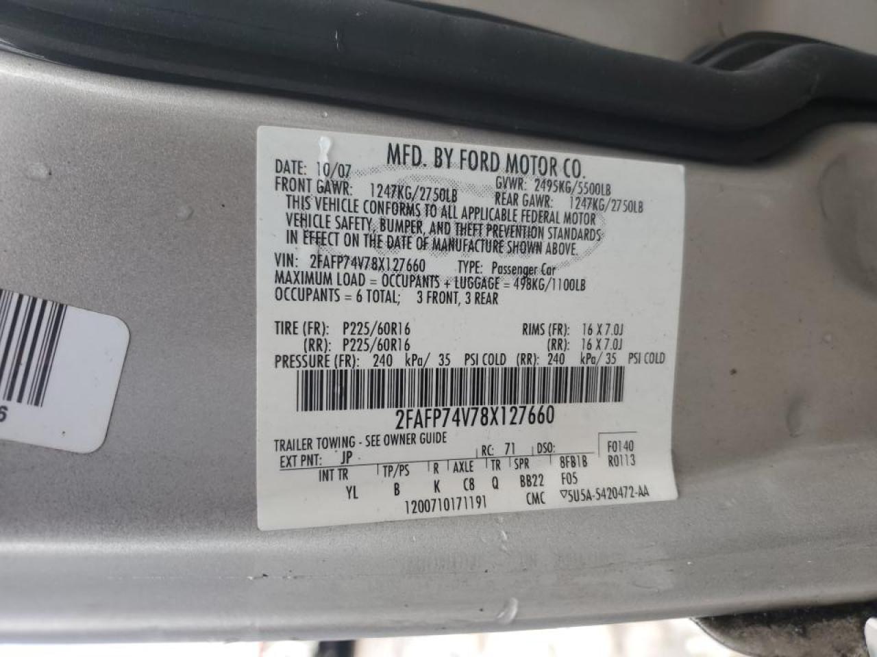 2008 Ford Crown Victoria - Image 12