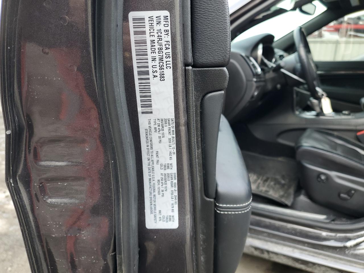 2021 Jeep Grand Cherokee - Image 13