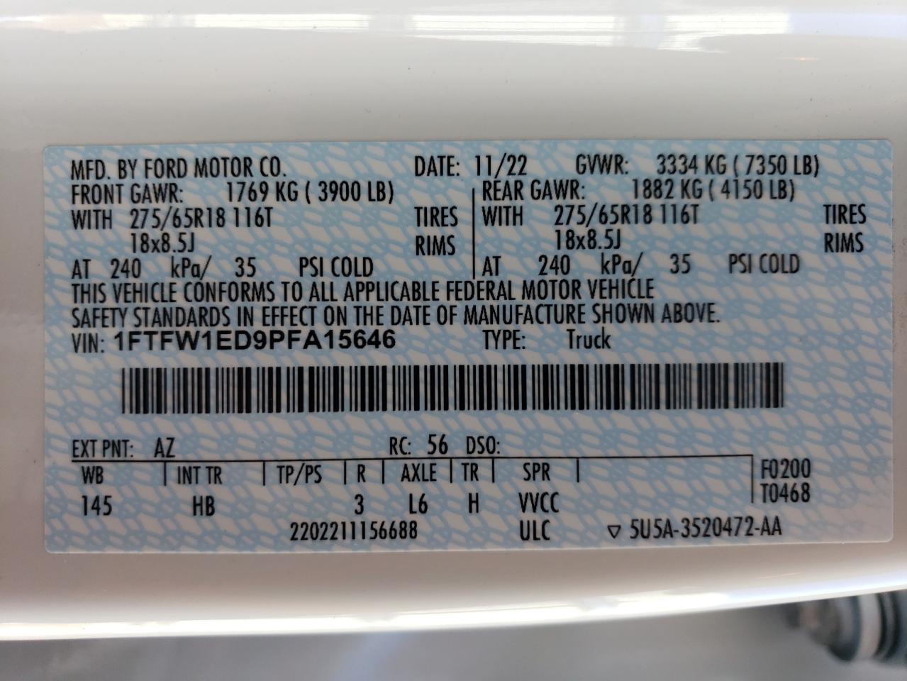 2023 Ford F-150 - Image 13