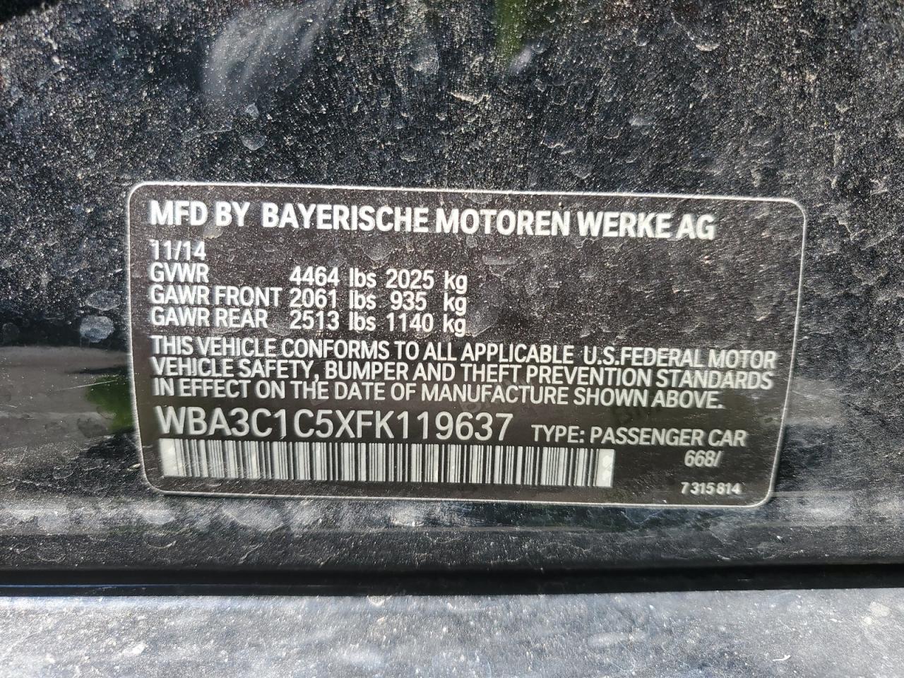 2015 BMW 3er - Image 12
