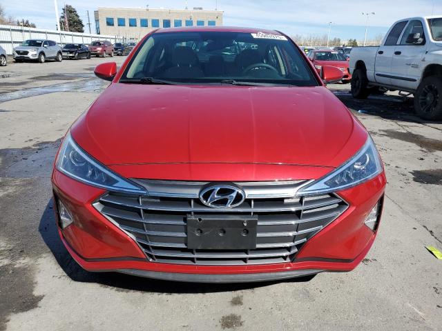  HYUNDAI ELANTRA 2020 Red